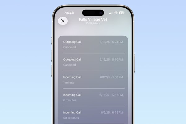 iOS 26: See Your Full Call History With Any iPhone Contact