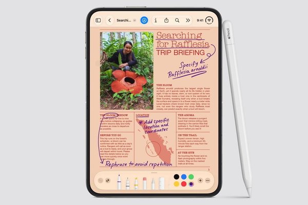 iPhone Duo supports Apple Pencil with USB-C on both displays