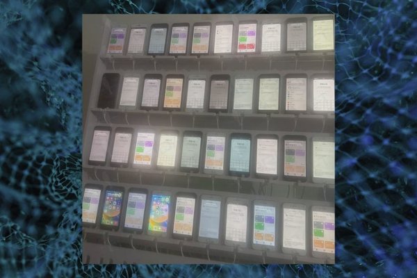 iPhone Farms Churning Out Over 100,000 Scam iMessages Daily 