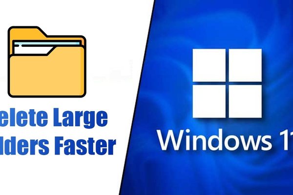 How to Delete Large Folders Faster on Windows 11