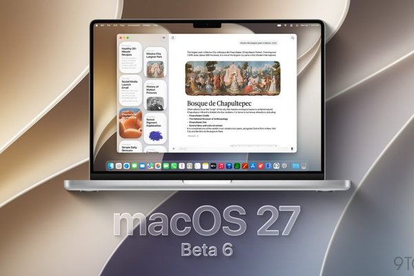 macOS 27 Golden Gate developer beta 6 now available to developers