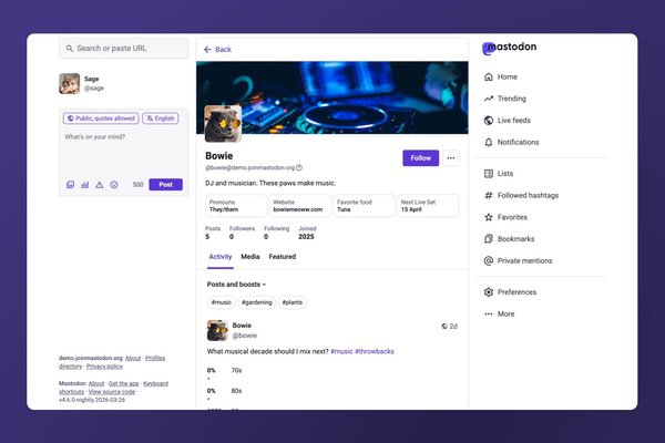 Mastodon is making its decentralized social network easier to use with its latest revamp