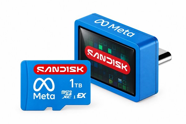 Sandisk is Releasing Official Made for Meta Expandable Storage for VR Glasses
