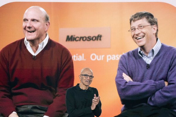  Is Microsoft still the software factory that Bill Gates envisioned 50 years ago? Satya Nadella says no  it needs an AI blueprint 
