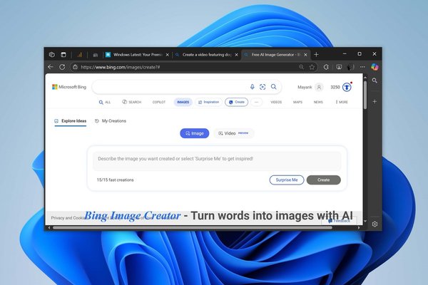 Microsoft Sora AI Bing Video Creator Competes with Veo; Free on Web, Android, and iOS Platforms