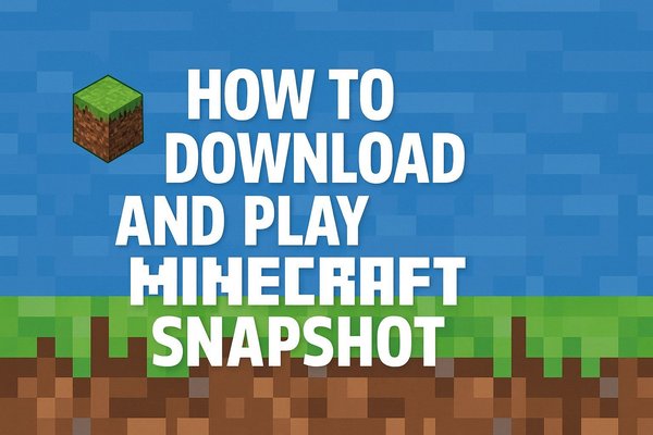 How to Download and Play Minecraft Snapshot on PC