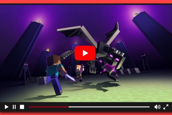 Minecraft Creators Make Game Playable on YouTube with a Smart Trick