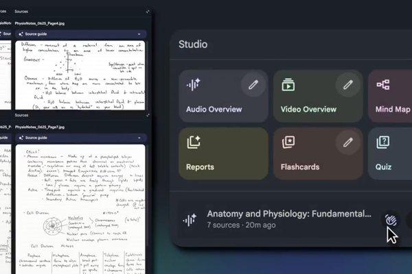 NotebookLM app adds built-in camera for image sources