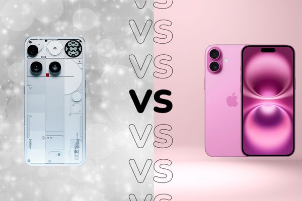 Nothing Phone 3 vs iPhone 16: Can Nothing compete?