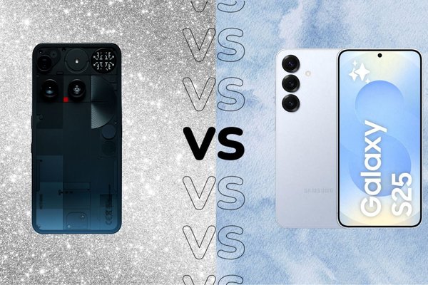 Nothing Phone 3 vs Samsung Galaxy S25: Can Nothing compete with the Android champs?