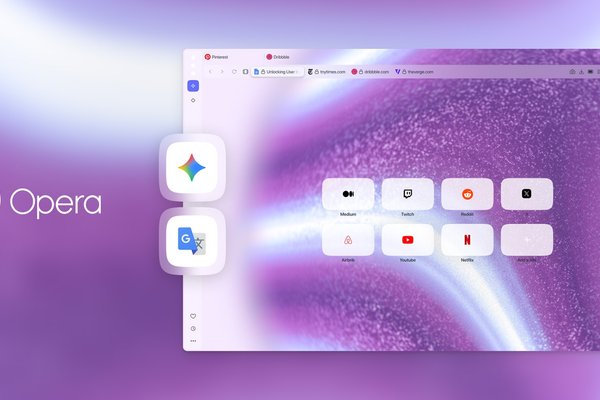 Opera One now lets users interact with Google Gemini from the sidebar