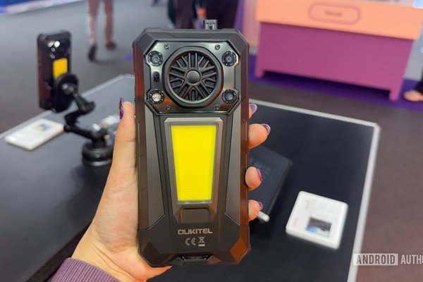 Hands-on with a rugged Android Phone that can start fires and charge your MacBook