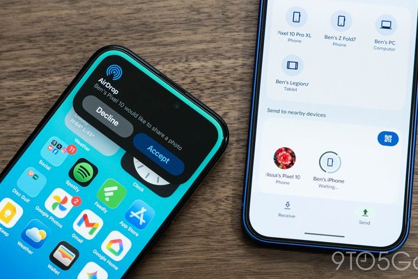 How to get Quick Shares new iPhone AirDrop support on your Pixel 10 now Gallery