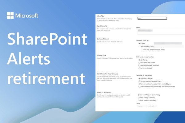 Microsoft Announces Phased Retirement of SharePoint Alerts Over Next Two Years
