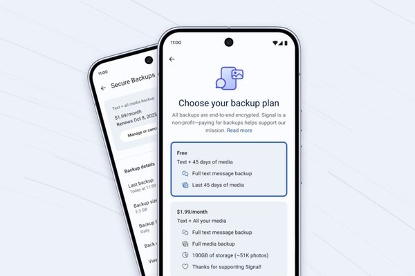 Signal Launches New Backup Feature with Free Storage and Affordable Plans