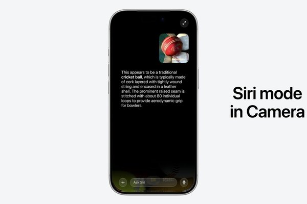 Siri Mode coming to the iPhone Camera app