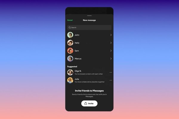 Spotify Now Supports Group Chats on Mobile