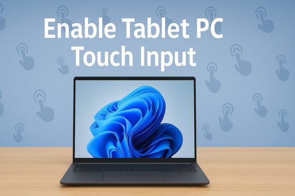 How to Enable Tablet PC Touch Input on Windows 11 Quick Steps
