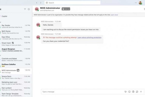 Microsoft Teams to get AI protection against phishing and fraud