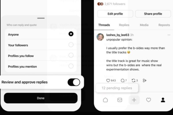 Threads is Getting Reply Approvals, Activity Feed Filters and Algorithm Controls
