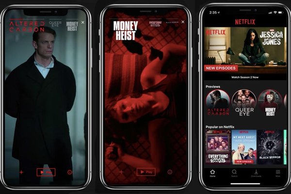 Netflix mobile app redesign will offer deeper integration of vertical video