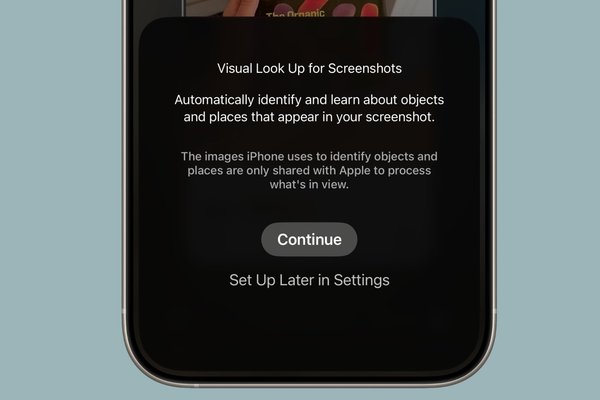 iOS 26: Use Visual Intelligence With iPhone Screen Content