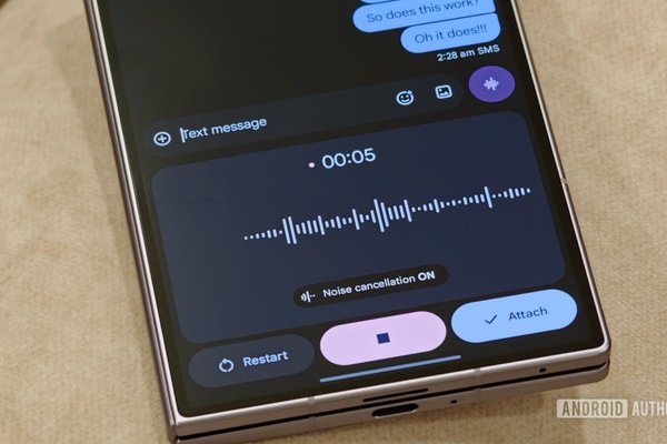 Google Messages could soon make voice notes easier to initiate