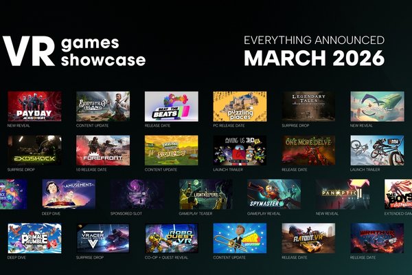  Everything Announced At The VR Games Showcase March 2026 