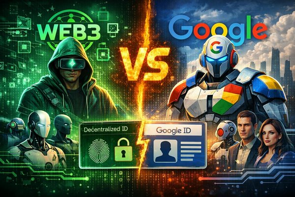 Web3 vs Google: Who Will Control Identity in the AI Internet?