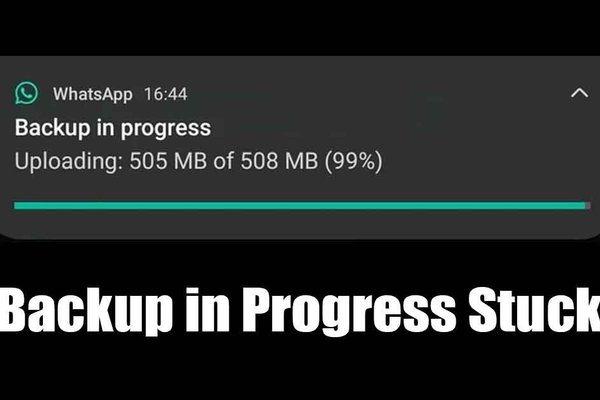 WhatsApp Backup Stuck in Progress? 9 Ways to Fix It