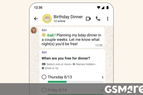 WhatsApp introduces new features for group chats, including the all tag