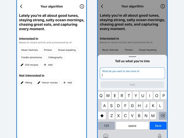 Facebook is giving users more control over their algorithm
