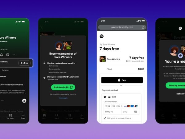 Spotify Introduces Podcast Memberships