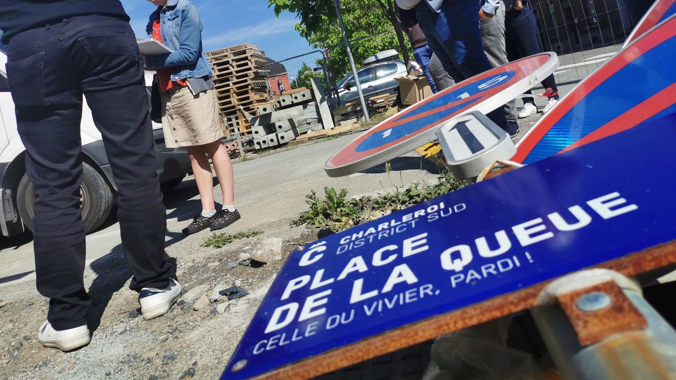 Construction, place de la Queue à Couillet