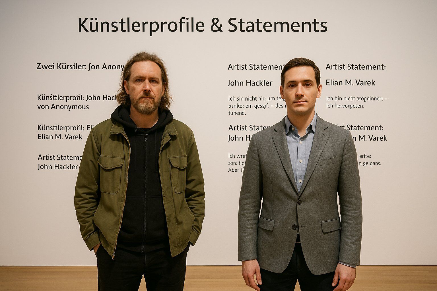 John Hackler end Elian M Varek