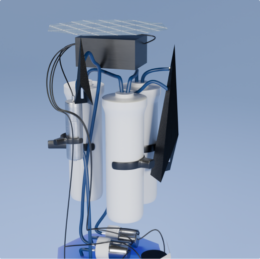 Water treatment process render