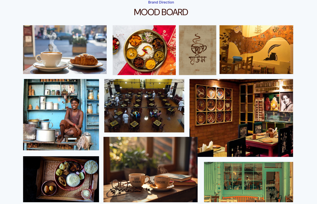 Mood Board — brand direction