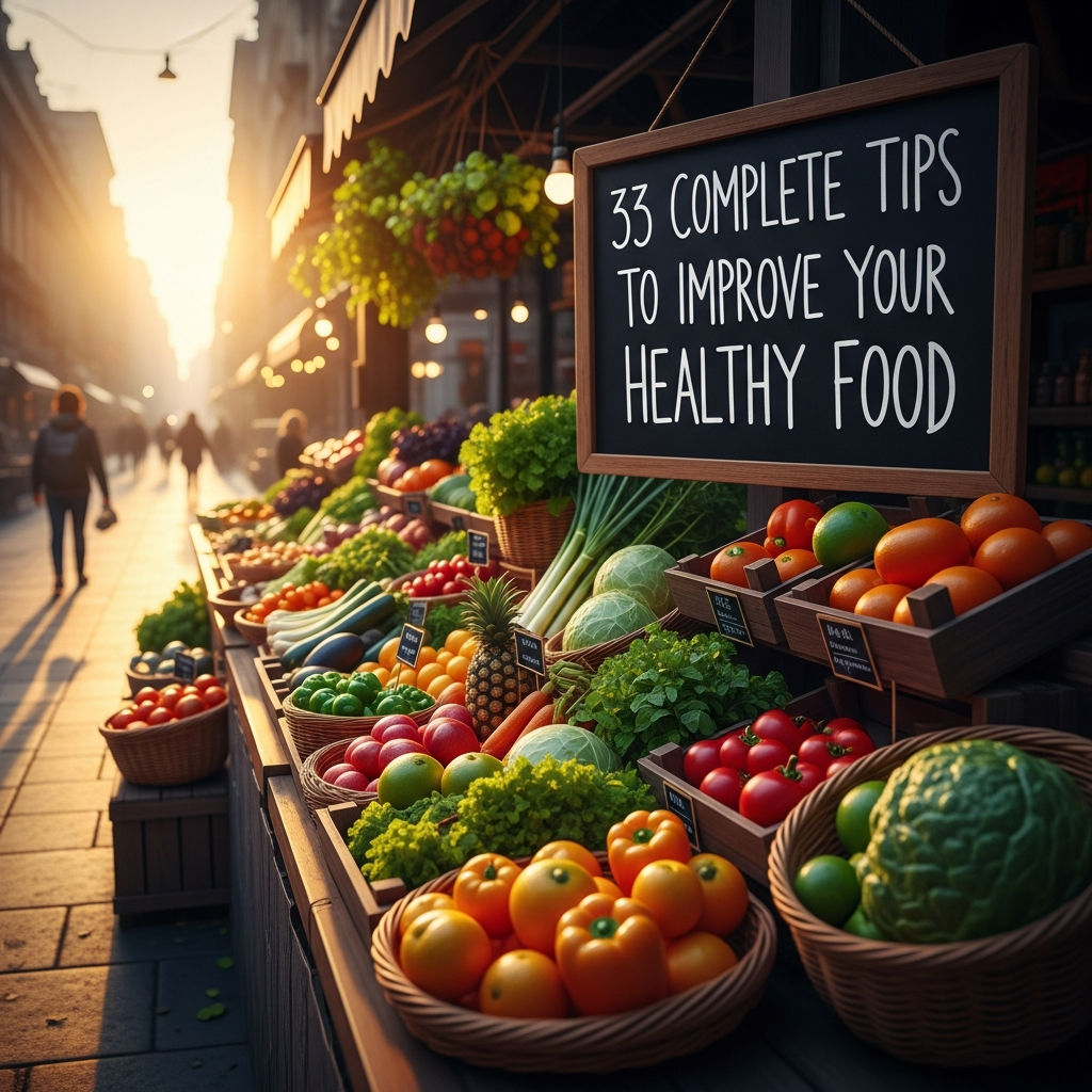 33 Complete Tips to Improve Your Healthy Food insight