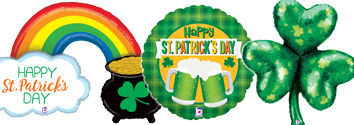 St Patricks Day Balloons