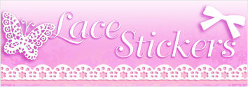 Eleganza Lace Stickers