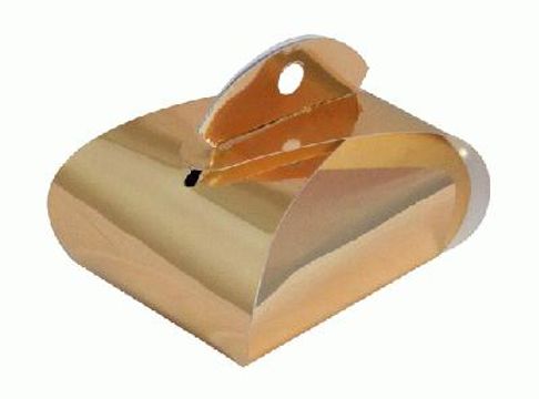 Favour/Weight Box Metallic Gold x 10pcs - Gift Boxes / Bags