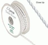 4.5mm Satin Rope White - Ribbons