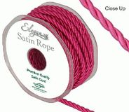 5.5mm Satin Rope Fuchsia - Ribbons