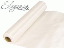 Satin Fabric 29cm x 20m - White - Organza / Fabric