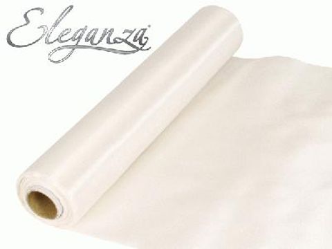 Satin Fabric 29cm x 20m - White - Organza / Fabric