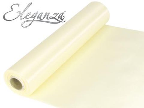 Satin Fabric 29cm x 20m - Ivory - Organza / Fabric