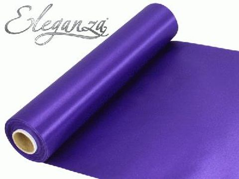 Satin Fabric 29cm x 20m - Purple - Organza / Fabric