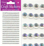 Eleganza Craft Stickers 4mm 240 gems Iridescent No.42 - Craft