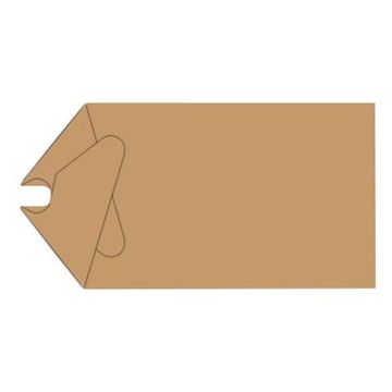 Eleganza Greeting Tags Envelope Craft Finish Plain x 10pcs x 10pcs - Craft