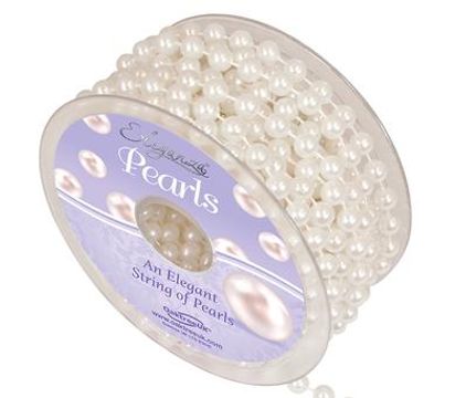 Eleganza Pearls 8mm x 10m White - Accessories